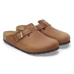 Birkenstock Boston Oiled Leather - Cognac